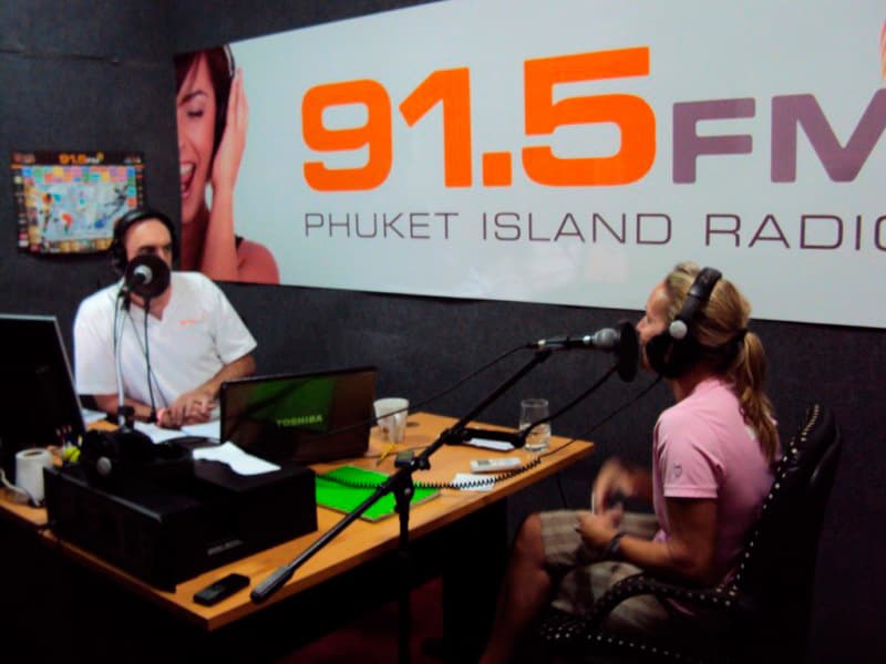 Laguna Phuket 2010 91.5 FM interviews Michelle Payette