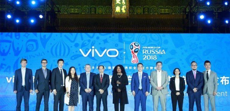 FIFA signs US$450m deal with Chinese brand Vivo