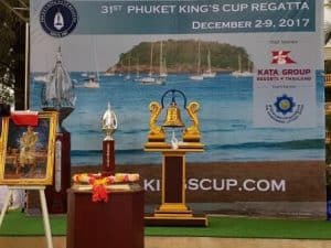 2017 Kings Cup Regatta stage backdrop