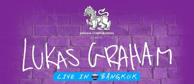 Lukas Graham arrives in Bangkok