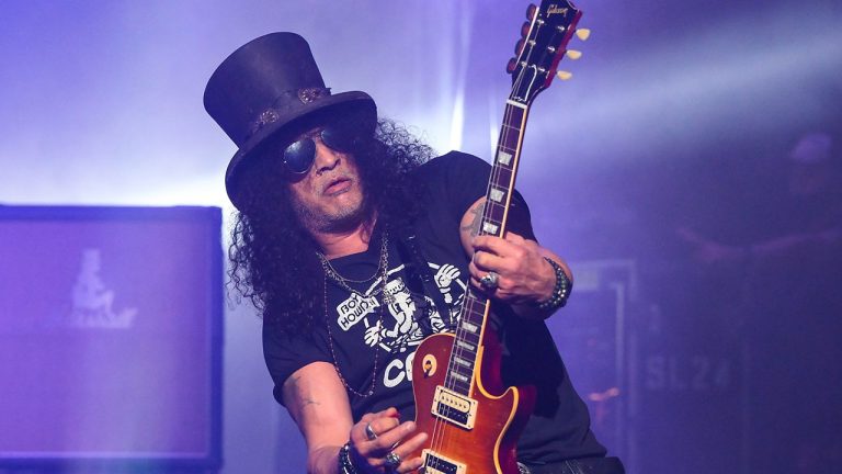 Slash best known from the band Guns N’ Roses