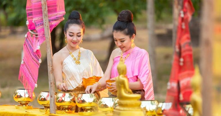 The Thai New Year April 13th