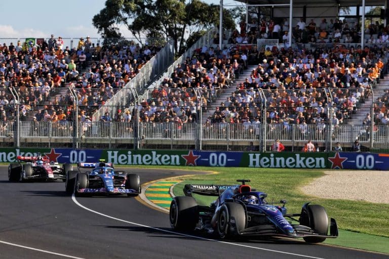 Australian Grand Prix a points win for Alex and Williams