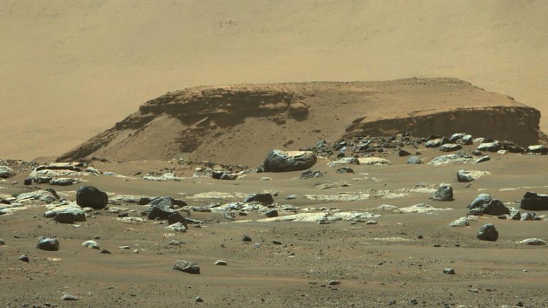 A Martian Lake Bed