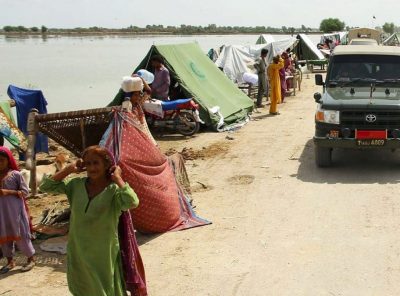 Pakistan floods spreading disease