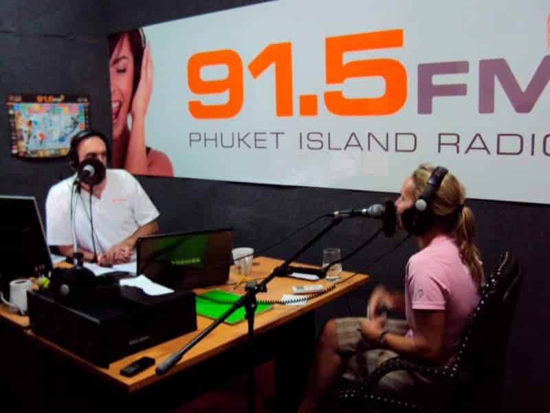Laguna Phuket 2010 91.5 fm interviews Michelle Payette