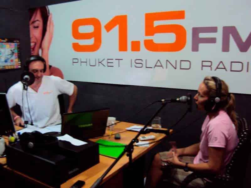 Laguna Phuket 2010 91.5 fm interviews Michelle Payette