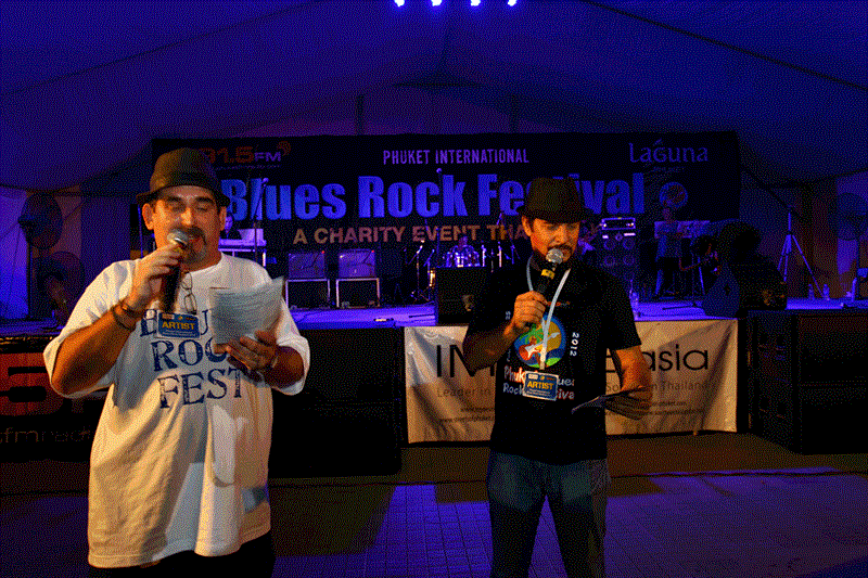 Phuket Radio News at Blues Festival