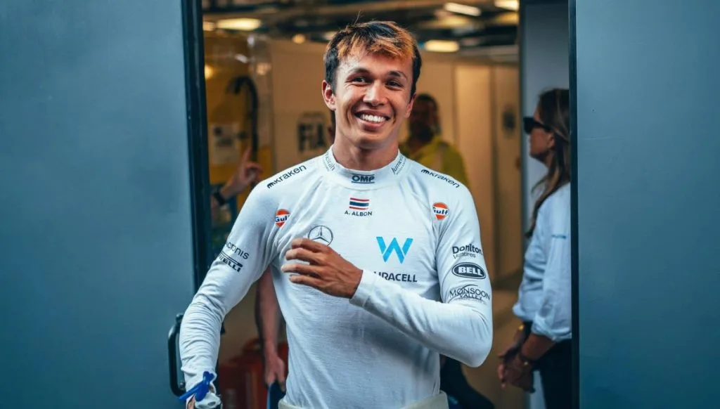 Alex Albon Thai F1 Driver